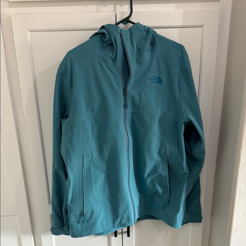 The North Face Teal Hooded Jacket